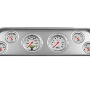 1964 GMC Truck Brushed Aluminum Dash Panel with Ultra-Lite Electric Gauges