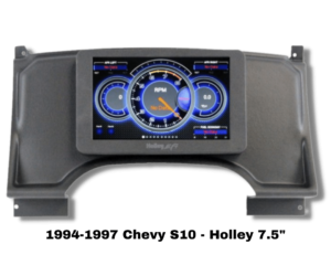 94-97 Chevy S10 Replacement Dash for Holley 7.5 Digital Dash
