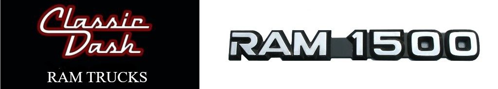 DODGE BLANK DASH PANELS